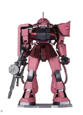 Maquette Gundam metallic nano char's zaku